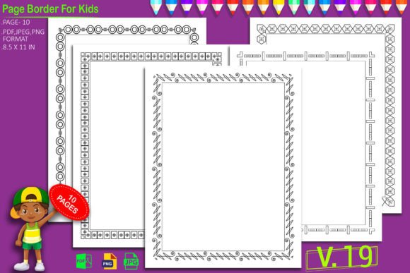 Border Kdp Interior for Kids: Thoughtful Design That Supports Learning and Creativity