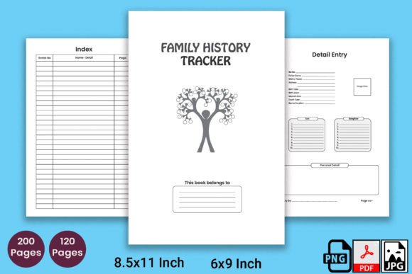 Family History Tracker KDP Interior