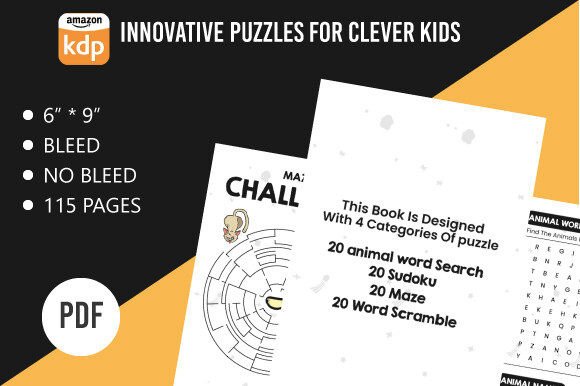 Innovative Puzzles for Kids KDP Interior