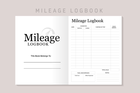 Mileage Logbook KDP Interior