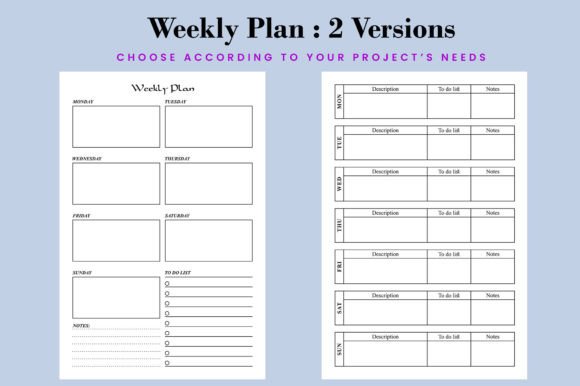 Weekly Plan Log Book KDP Interior: A Smart, Scalable Foundation for Your Low-Content Publishing Business
