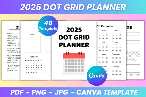 Why the 2025 Dot Grid Planner Canva Kdp Interior Is Reshaping How Professionals Plan, Create, and Scale in 2025