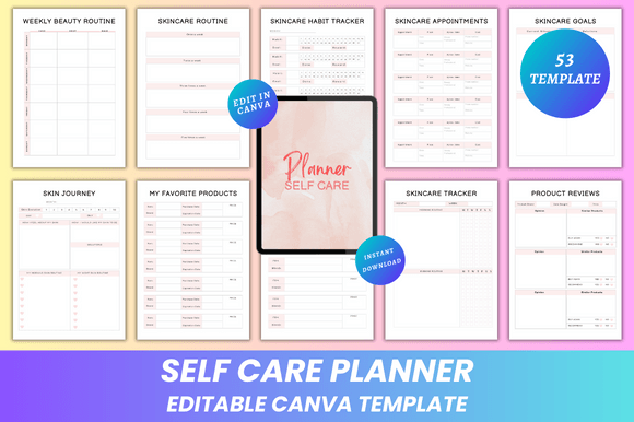 Why the Self Care Planner Canva KDP Interior Is a Game-Changer for Creators and Wellness Entrepreneurs